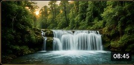 Waterfall landscape